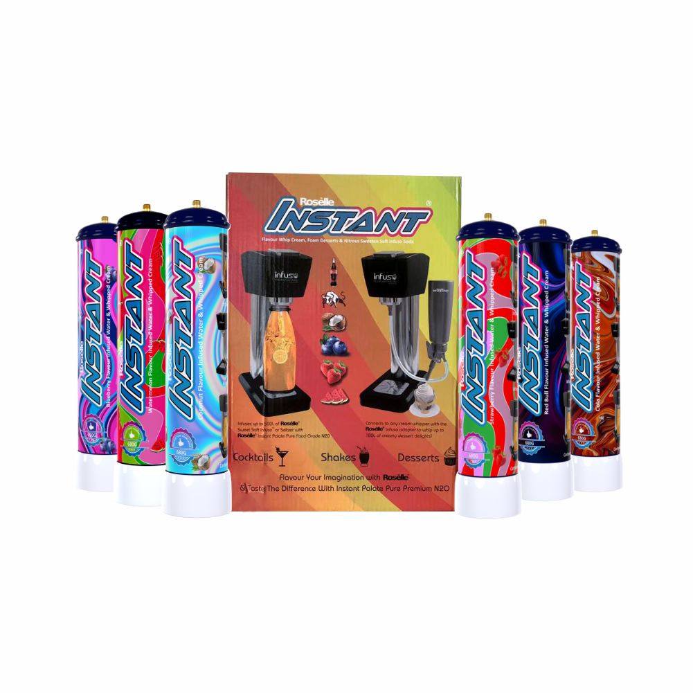 Roselle Instant Mixed Flavour 6 Cylinders with outter